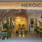 fachada de la tienda de flores y plantas heroica barcelona