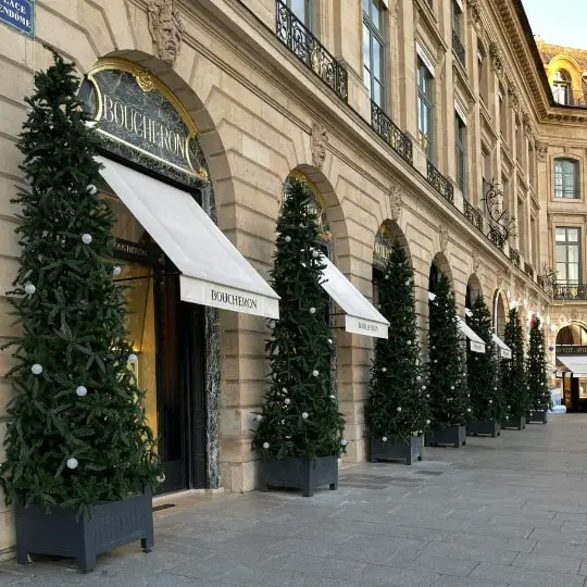 Decoración floral Boucheron