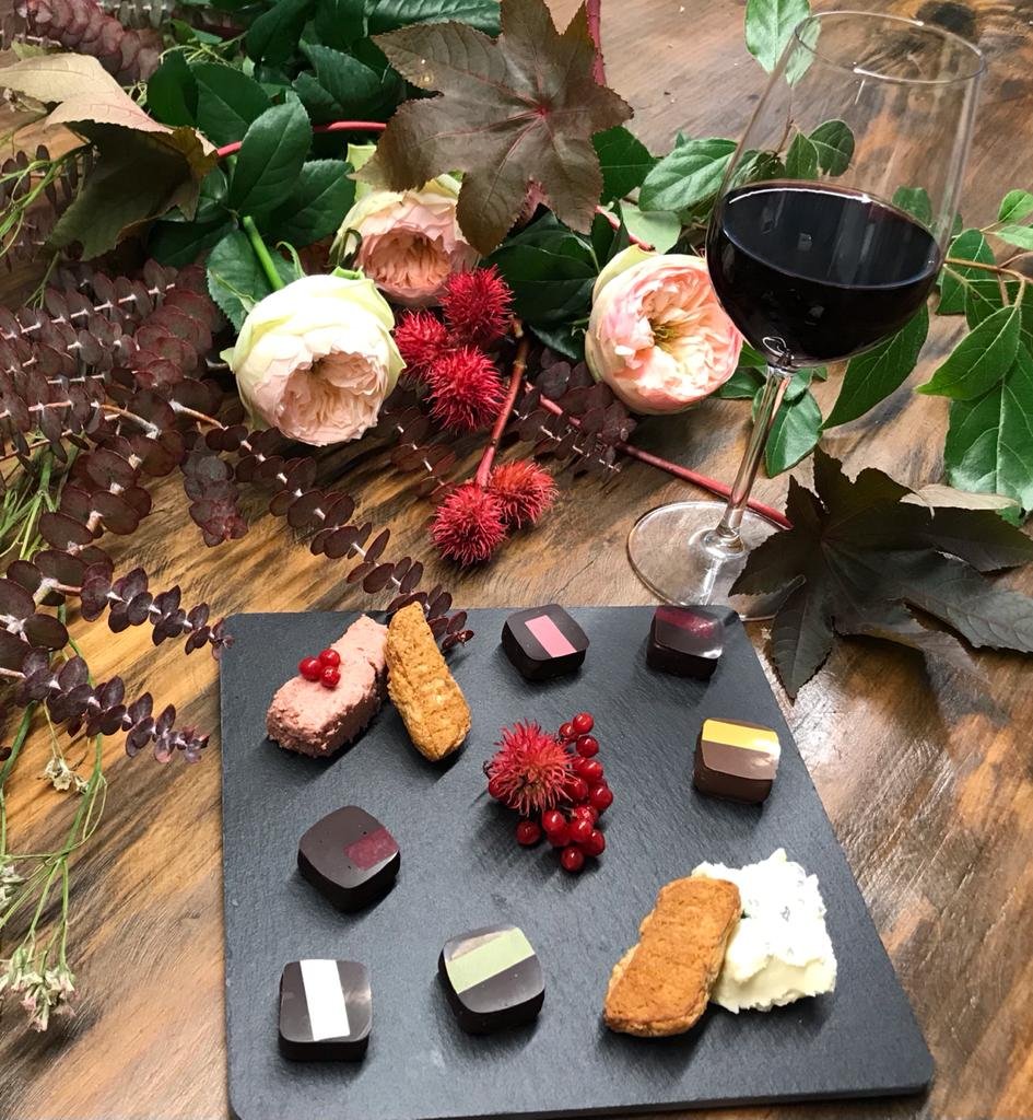 maridaje chocolates y vinos HEROICA